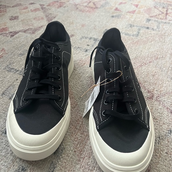 Adidas by Stella McCartney Black Sneakers black $100 - Picture 2 of 4